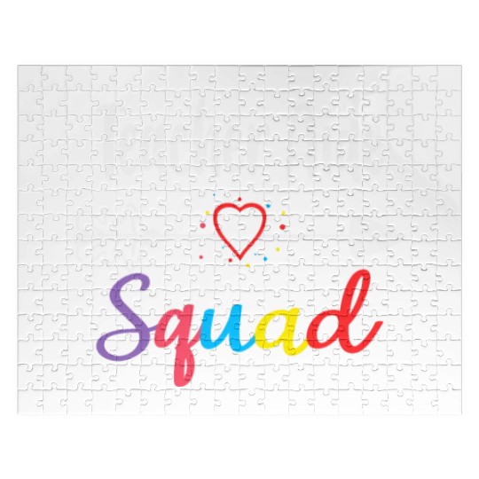 Teacher Aide Squad Funny Back To School Teacher su Jigsaw Puzzles