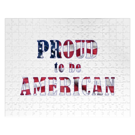 Proud to be American Jigsaw Puzzles