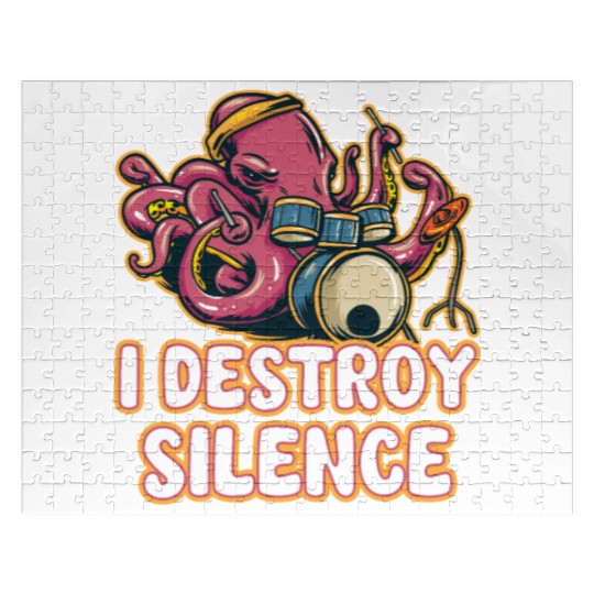 Drummer Drums Music Drum Set Drumming Jigsaw Puzzles