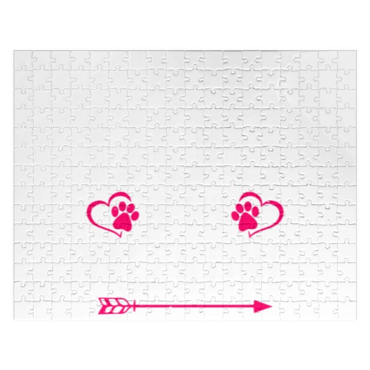 my dog is my valentine Tshirt188 Jigsaw Puzzles