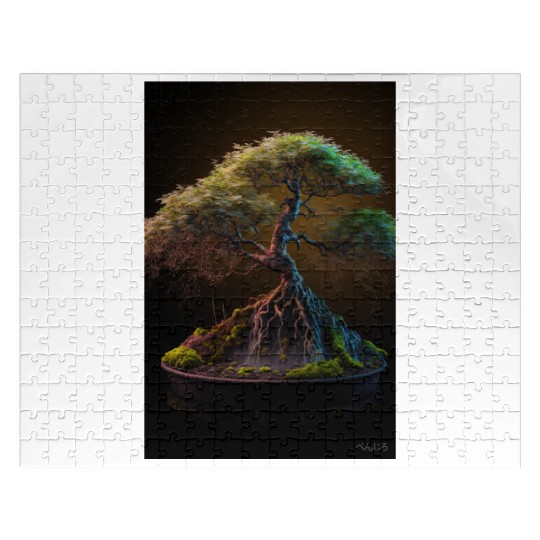 Cannabonsai - Bonsai Tree, Cannabis Plant, Jigsaw Puzzles