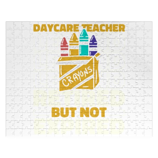 Daycare Teacher Retired Jigsaw Puzzles