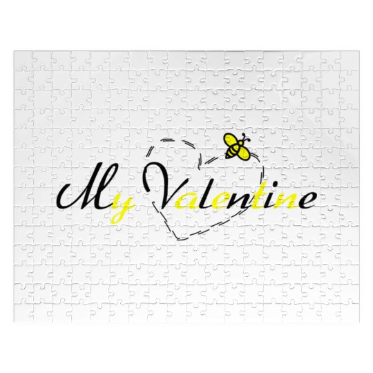 Bee my valentine740 Jigsaw Puzzles