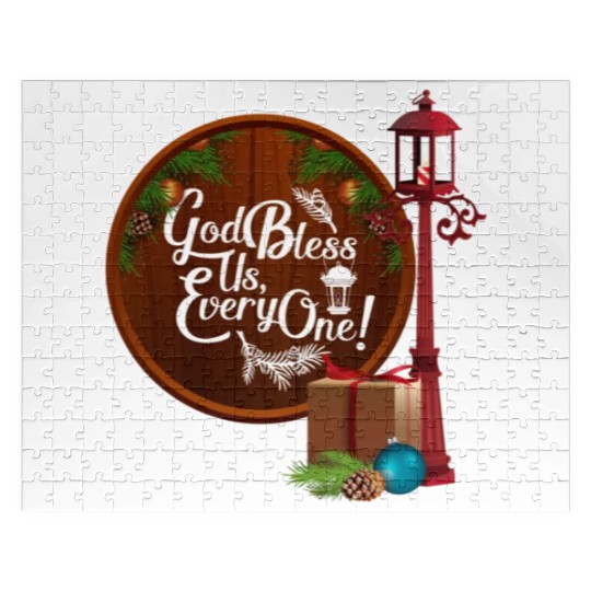 A Christmas Carol Charles Dickens God Bless Us Eve Jigsaw Puzzles