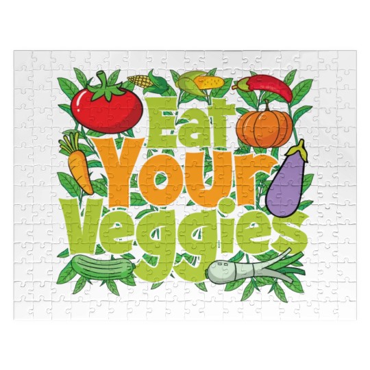 Eat Your Veggies Jigsaw Puzzles