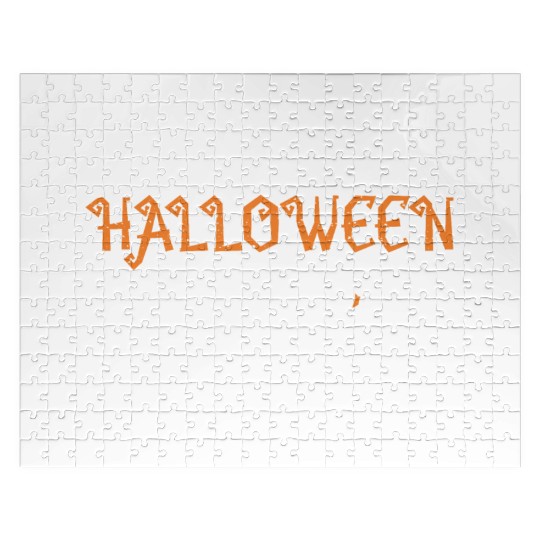 Peace Love Halloween - Halloween Jigsaw Puzzles