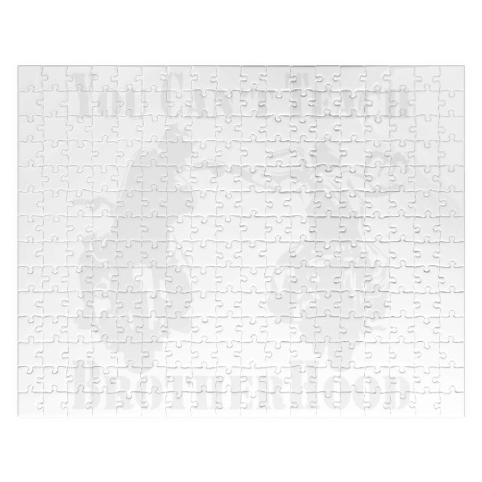 You Can’t Teach Brotherhood Biker ©WhiteTigerLLC. Jigsaw Puzzles