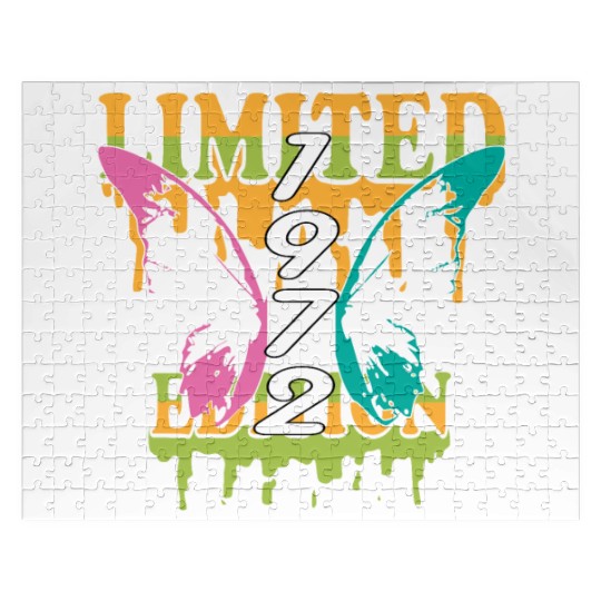 1972 Born Limited Edition Butterfly Gift Jigsaw Puzzles
