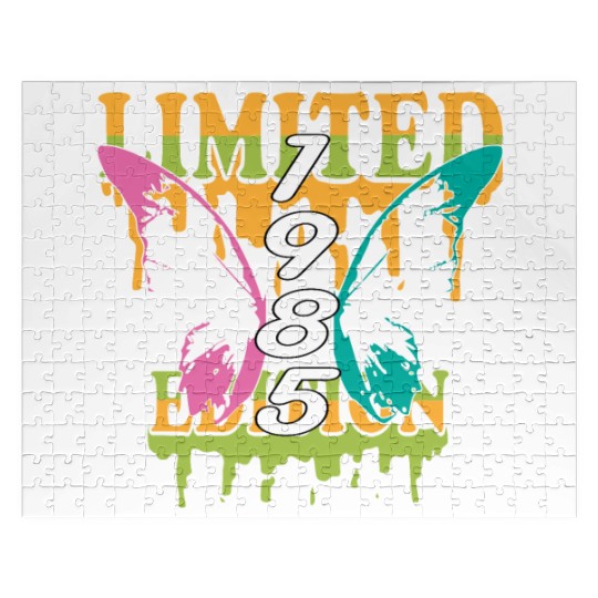 1985 Born Limited Edition Butterfly Gift Jigsaw Puzzles