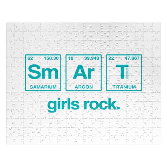 SMART GIRLS ROCK - Elements Periodic Table Jigsaw Puzzles