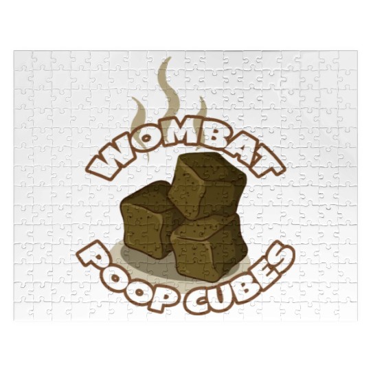 Wombat Poop Cubes Jigsaw Puzzles