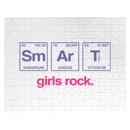 SMART GIRLS ROCK - Elements Periodic Table Jigsaw Puzzles