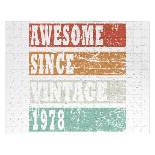 1978 bday gift idea Jigsaw Puzzles