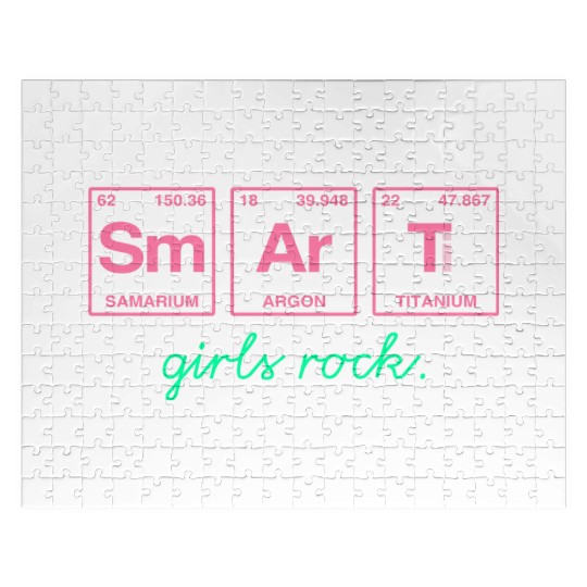 SMART GIRLS ROCK - Elements Periodic Table Jigsaw Puzzles