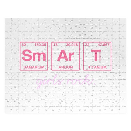 SMART GIRLS ROCK - Elements Periodic Table Jigsaw Puzzles