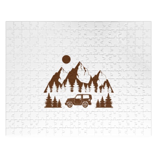 The Mountains are Calling, Camp Lover Jigsaw Puzzles