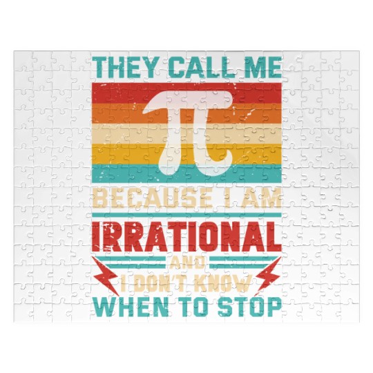 Funny Pi Day Jigsaw Puzzles Math Pi Day 3 14 They Call Me