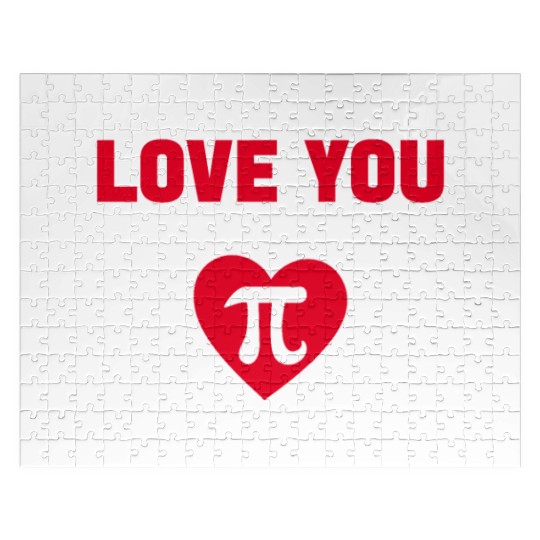 Funny Pi Day I Will Love You Pi Day Jigsaw Puzzles Math Jigsaw Puzzles
