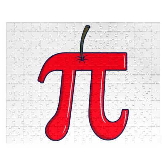 Cherry Pi - Funny Pi Day Math Teacher Jigsaw Puzzles