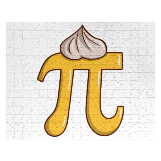 Lemon Meringue Pi - Funny Pi Day Math Teacher Jigsaw Puzzles