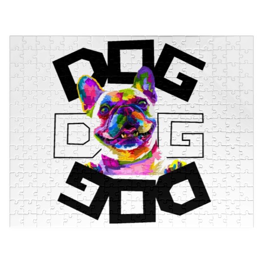 My dog is my valentine Jigsaw Puzzles