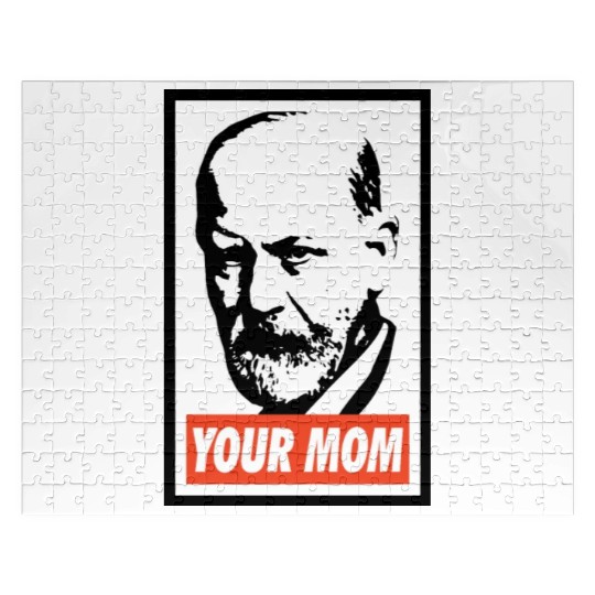 Sigmund Freud Your Mom Jigsaw Puzzles
