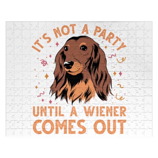 Dachshund Gift Dixie Wiener Doxie Dackel Jigsaw Puzzles