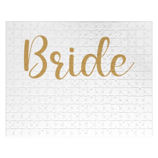 Bride 2023 Team For Wedding or Bachelor Party Wome Jigsaw Puzzles