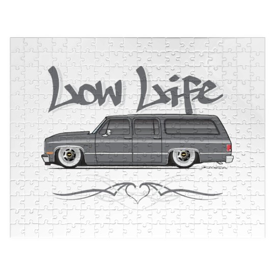 LOWLIFE Charcoal Jigsaw Puzzles
