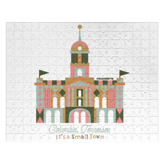 It's A Small Town - Columbia, TN Jigsaw Puzzles