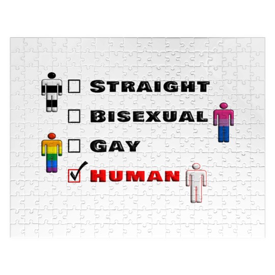 We are all human Jigsaw Puzzles