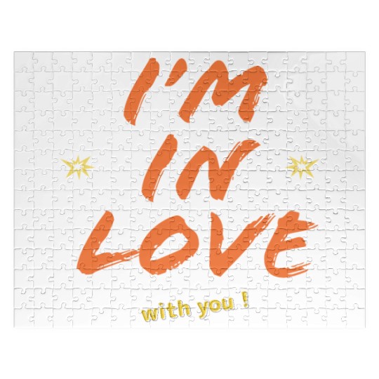 I m in love with you Valentine's day Jigsaw Puzzles