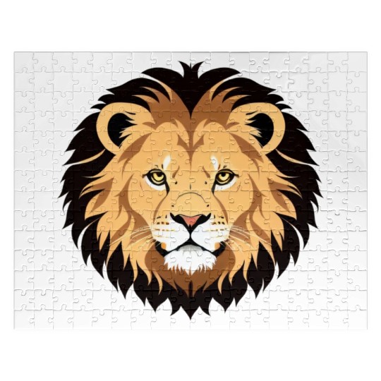 Royal Cartoon Lion - King of the Jungle 10 Jigsaw Puzzles