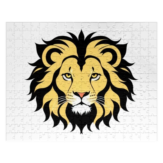 Royal Cartoon Lion - King of the Jungle 9 Jigsaw Puzzles
