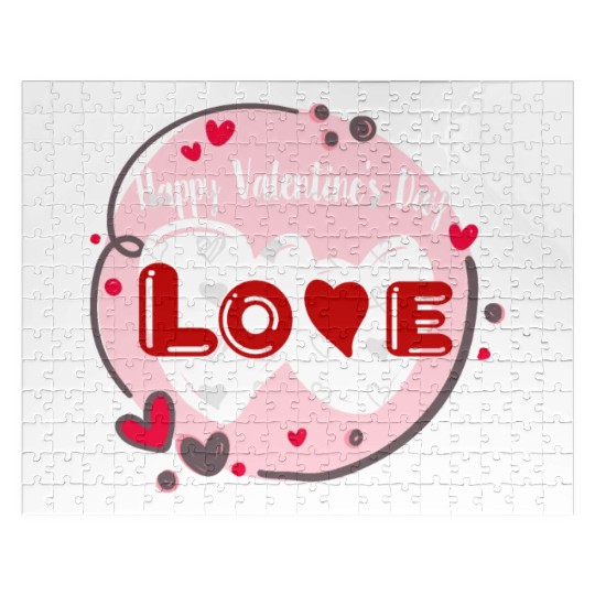 Wearing my heart on my sleeve for Valentine's Day Jigsaw Puzzles