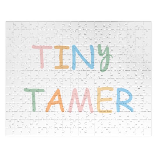 Teacher Jigsaw Puzzles, Tiny Human Tamer, Kindergarten Jigsaw Puzzles
