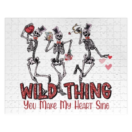 Wild Thing You Make My Heart Sing Jigsaw Puzzles