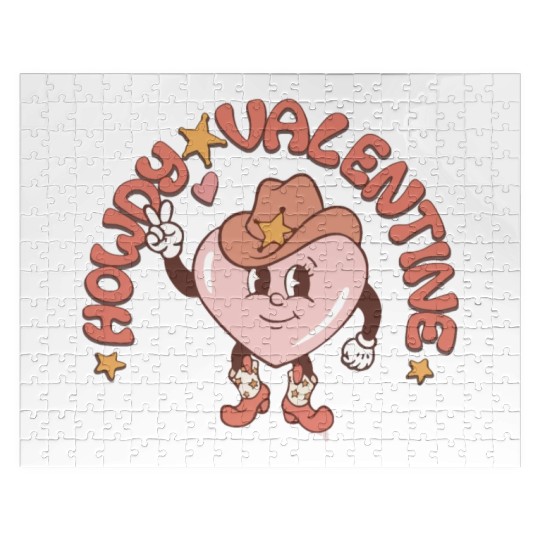 Howdy Valentine Jigsaw Puzzles Western Valentin s Day