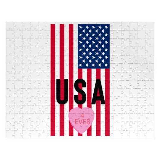USA Stars and Stripes Jigsaw Puzzles