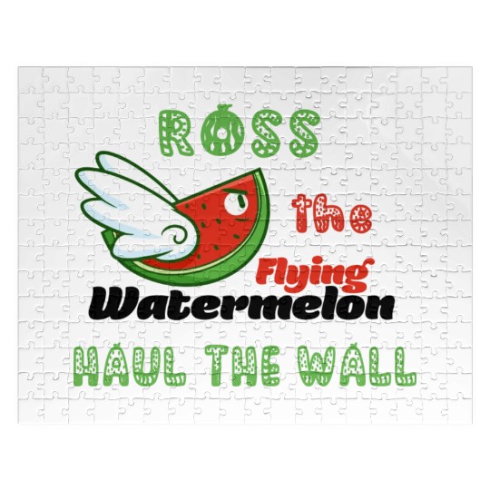 Ross The Flying Watermelon Haul The Wall Jigsaw Puzzles