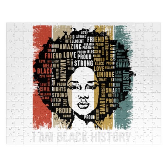 I am black history Jigsaw Puzzles