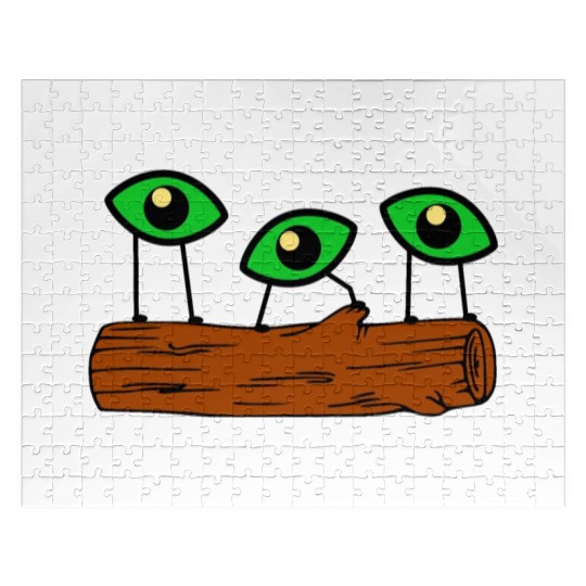Eyes On Log Jigsaw Puzzles