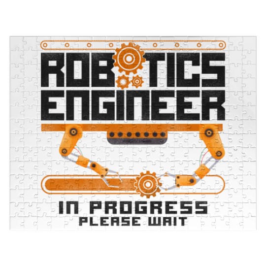 Robot Robotics Engineer Vintage Jigsaw Puzzles