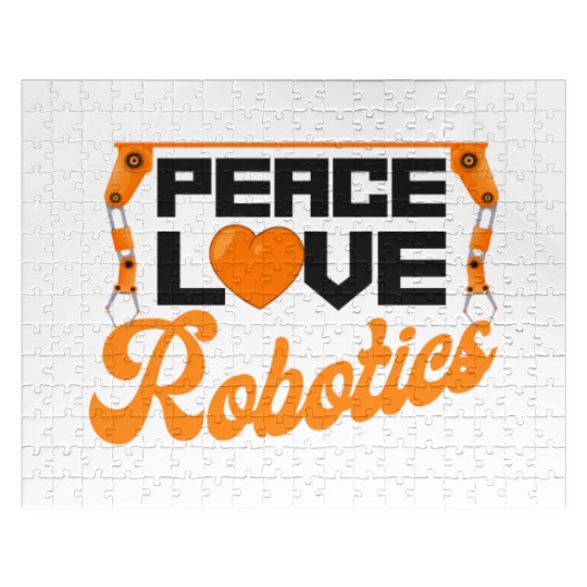 Robot Robotics Engineer Female Jigsaw Puzzles