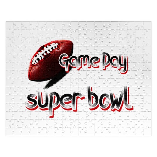 super bowl sunday Jigsaw Puzzles