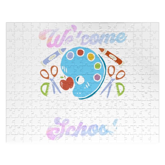 Welcome Back To School Pupil Grade Teacher Jigsaw Puzzles