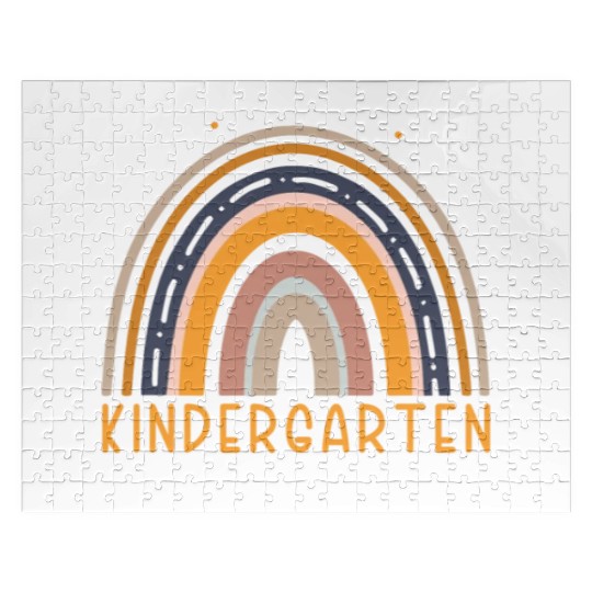 Educate Motivate Inspire Kindergarten Teacher Jigsaw Puzzles
