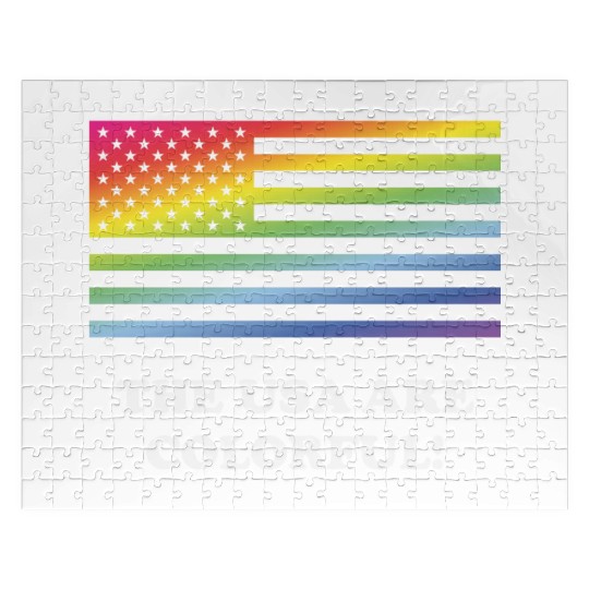 The USA Are Colorful! (Stars And Stripes) Jigsaw Puzzles