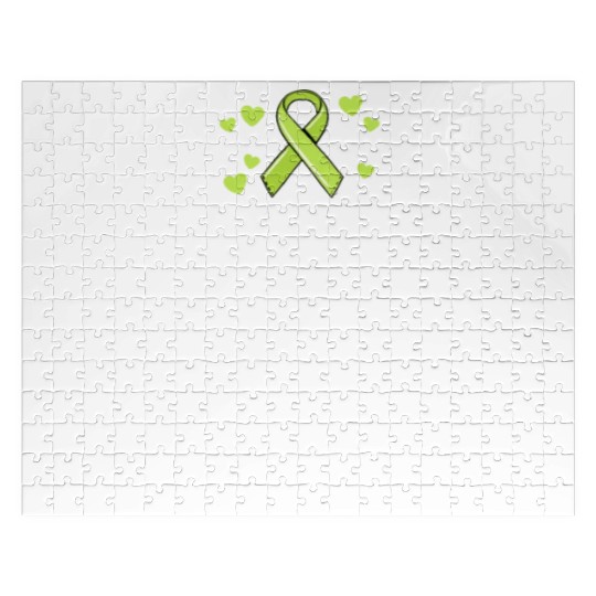 Husband Of A Warrior Lymphoma Cancer Awareness Jigsaw Puzzles
