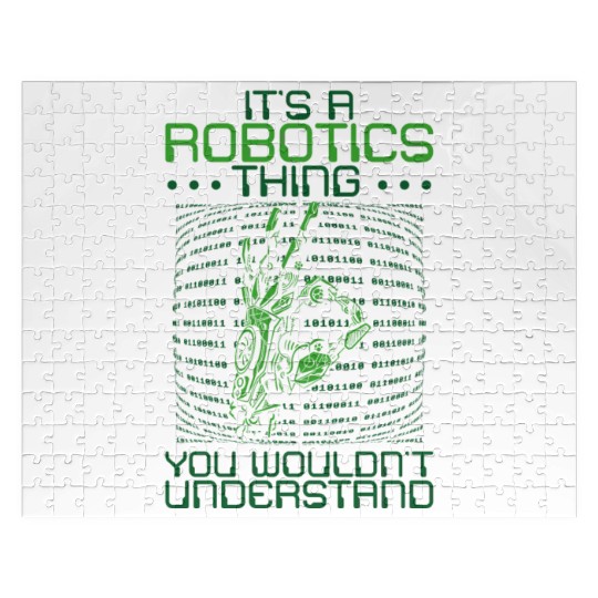 Robot Robotics Engineer It's A Jigsaw Puzzles
